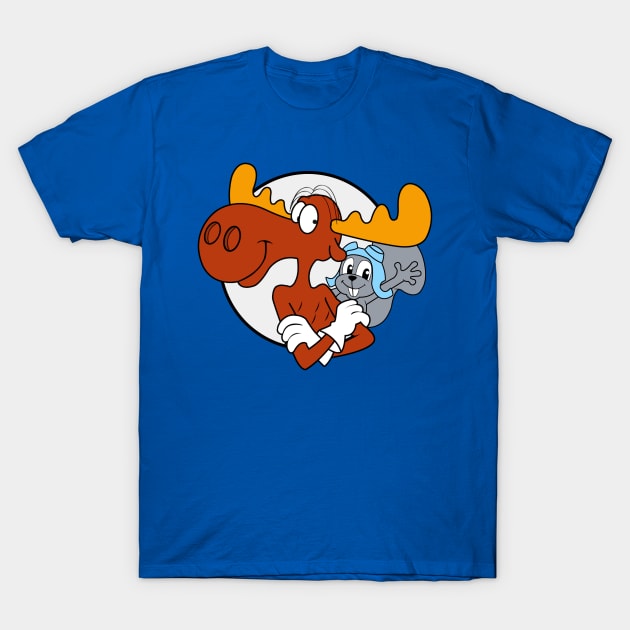 Rocky & Bullwinkle - Bullwinkle - T-Shirt | TeePublic